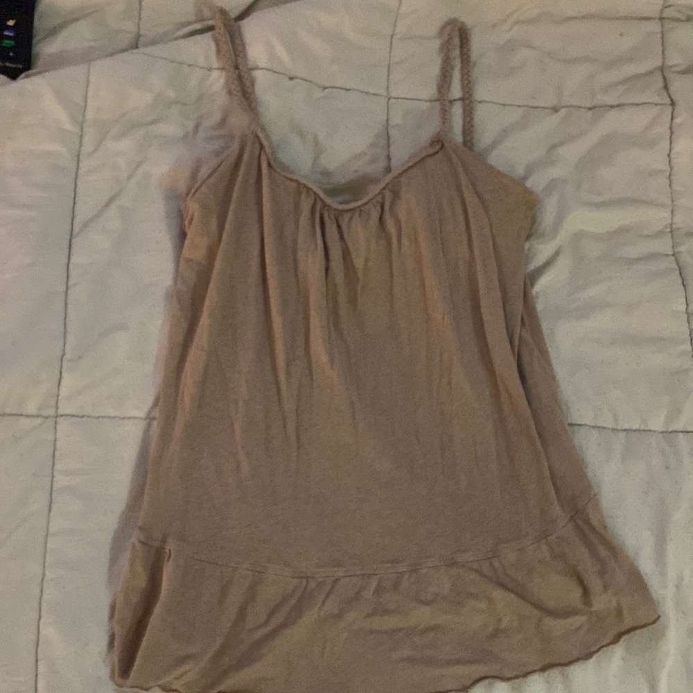 Beige tank top